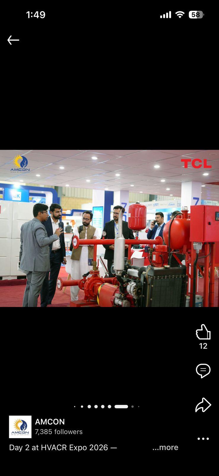 Gree EcoStar exhibition hall group photo
