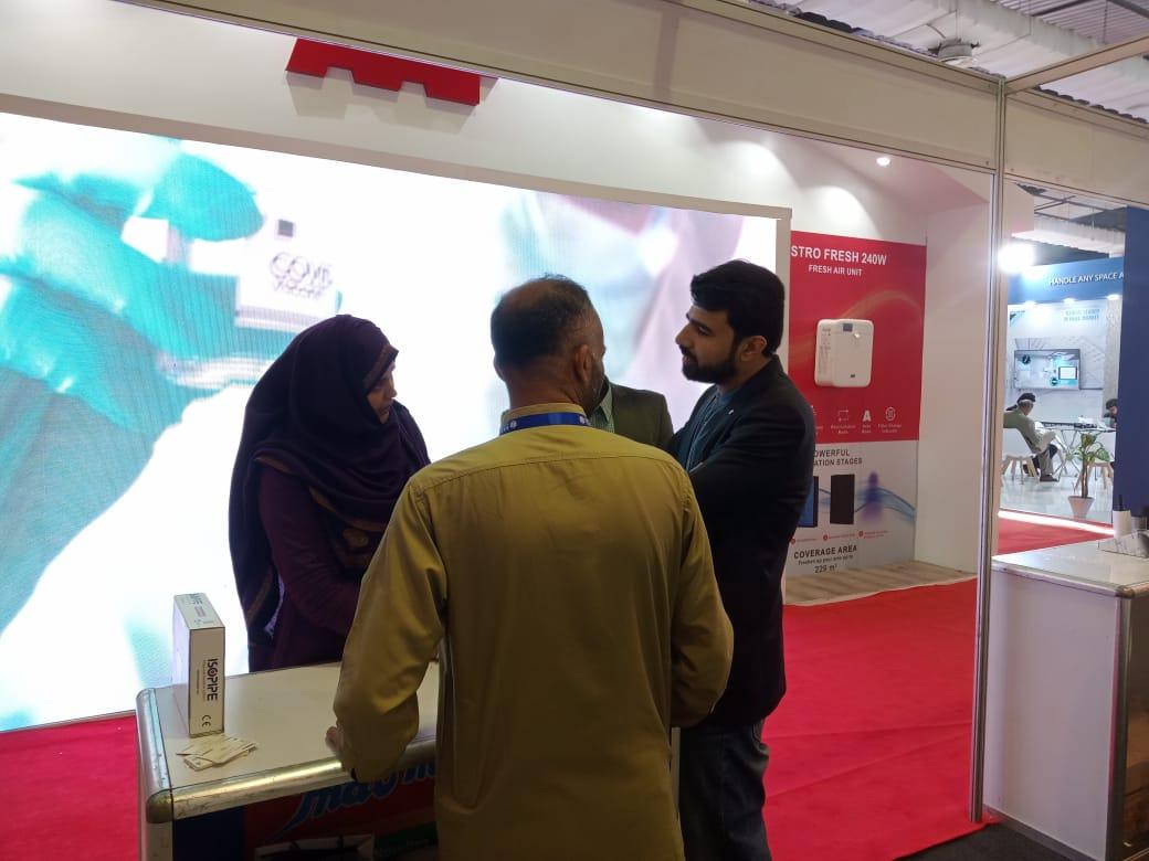 EAP Engineering Air Products booth